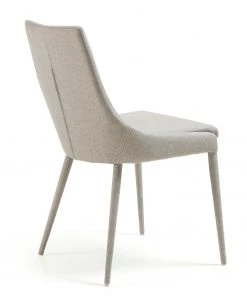 Loftscape Polsterstuhl Doyline I (2er-Set) - Webstoff / Stahl - Lichtgrau -Deutschland Stühle Verkaufs-Shop 1000216149 200623 13430700005 DETAILS P000000001000216149