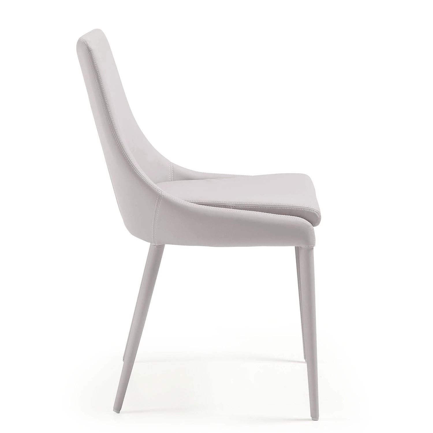 Loftscape Polsterstuhl Doyline II (2er-Set) - Webstoff / Kunstleder - Beige 2 Loftscape Polsterstuhl Doyline II (2er-Set) - Webstoff / Kunstleder - Beige – Bild 2