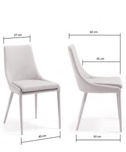 Loftscape Polsterstuhl Doyline II (2er-Set) - Webstoff / Kunstleder - Beige 11 Loftscape Polsterstuhl Doyline II (2er-Set) - Webstoff / Kunstleder - Beige -Deutschland Stühle Verkaufs-Shop 1000216151 200623 13431900019 SKETCH DETAILS P000000001000216151 sketch