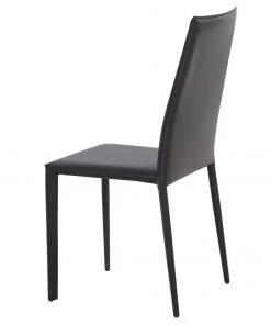 Fredriks Esszimmerstuhl Portola (2er-Set) - Recyceltes Leder / Eisen - Schwarz -Deutschland Stühle Verkaufs-Shop 1000216618 210108 11500000016 DETAILS P000000001000216618