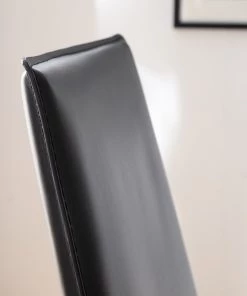 Fredriks Esszimmerstuhl Portola (2er-Set) - Recyceltes Leder / Eisen - Schwarz -Deutschland Stühle Verkaufs-Shop 1000216618 210217 17120700006 DETAILS P000000001000216618