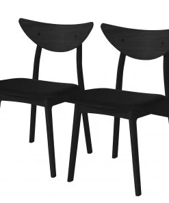 Studio Copenhagen Esszimmerstuhl Feron (2er-Set) - Eiche Schwarz