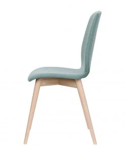 Studio Copenhagen Polsterstuhl Helvig XXL (2er-Set) - Mischgewebe Vedi: Grün - Eiche Hell -Deutschland Stühle Verkaufs-Shop 1000216646 200820 06164900123 DETAILS P000000001000216646