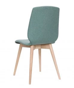 Studio Copenhagen Polsterstuhl Helvig XXL (2er-Set) - Mischgewebe Vedi: Grün - Eiche Hell -Deutschland Stühle Verkaufs-Shop 1000216646 200820 06165100126 DETAILS P000000001000216646