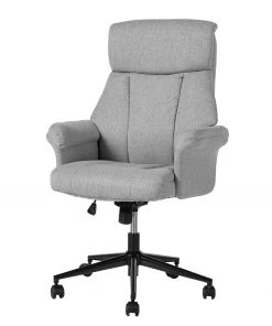 Furnitive Bürostuhl Barking - Lichtgrau