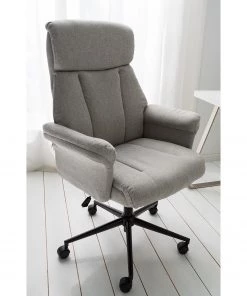 Furnitive Bürostuhl Barking - Lichtgrau -Deutschland Stühle Verkaufs-Shop 1000218358 210412 12461000012 DETAILS P000000001000218358