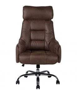 Furnitive Bürostuhl Grately - Microfaser / Nylon - Braun / Schwarz -Deutschland Stühle Verkaufs-Shop 1000218362 220330 030 DETAILS P000000001000218362