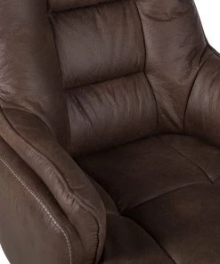 Furnitive Bürostuhl Grately - Microfaser / Nylon - Braun / Schwarz -Deutschland Stühle Verkaufs-Shop 1000218362 220330 055 DETAILS P000000001000218362