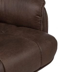 Furnitive Bürostuhl Grately - Microfaser / Nylon - Braun / Schwarz -Deutschland Stühle Verkaufs-Shop 1000218362 220330 066 DETAILS P000000001000218362