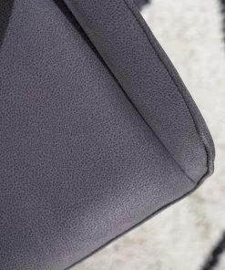 Fredriks Freischwinger Nadros (2er-Set) - Microfaser / Metall - Vintage Grau / Matt Schwarz -Deutschland Stühle Verkaufs-Shop 1000218451 220330 031 DETAILS P000000001000218451