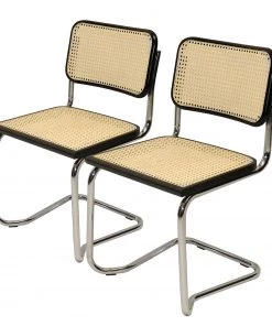 Studio Copenhagen Freischwinger Holm (2er-Set) - Schwarz