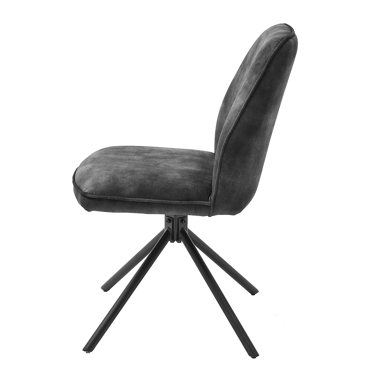 Fredriks Polsterstuhl Oaklawn (2er-Set) - Anthrazit 3 Fredriks Polsterstuhl Oaklawn (2er-Set) - Anthrazit – Bild 3