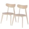 Norrwood Esszimmerstuhl Sakyla (2er-Set) - Eiche Hell