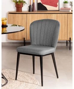 Jack & Alice Polsterstuhl Palm City (2er-Set) - Webstoff / Stahl - Grau 10 Jack & Alice Polsterstuhl Palm City (2er-Set) - Webstoff / Stahl - Grau -Deutschland Stühle Verkaufs-Shop 1000225997 200917 06373900141 MOOD DETAILS P000000001000225997 mood