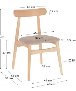 Norrwood Esszimmerstuhl Apukka (2er-Set) - Webstoff / Gummibaum massiv - Sahara 17 Norrwood Esszimmerstuhl Apukka (2er-Set) - Webstoff / Gummibaum massiv - Sahara -Deutschland Stühle Verkaufs-Shop 1000226015 200917 06391200268 SKETCH DETAILS P000000001000226015 sketch