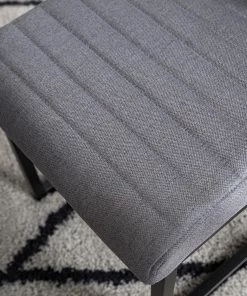 Ars manufacti Freischwinger Finga III (2er-Set) - Flachgewebe / Eisen - Grau / Schwarz -Deutschland Stühle Verkaufs-Shop 1000226368 210929 100237000037 DETAILS P000000001000226368