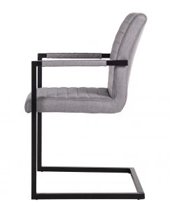 Ars manufacti Armlehnenstuhl Finga III - Flachgewebe / Eisen - Grau / Schwarz 16 Ars manufacti Armlehnenstuhl Finga III - Flachgewebe / Eisen - Grau / Schwarz -Deutschland Stühle Verkaufs-Shop 1000226369 210928 094712000032 DETAILS P000000001000226369