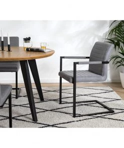 Ars manufacti Armlehnenstuhl Finga III - Flachgewebe / Eisen - Grau / Schwarz 15 Ars manufacti Armlehnenstuhl Finga III - Flachgewebe / Eisen - Grau / Schwarz -Deutschland Stühle Verkaufs-Shop 1000226369 210929 100237000028 MOOD DETAILS P000000001000226369 mood