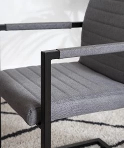 Ars manufacti Armlehnenstuhl Finga III - Flachgewebe / Eisen - Grau / Schwarz 23 Ars manufacti Armlehnenstuhl Finga III - Flachgewebe / Eisen - Grau / Schwarz -Deutschland Stühle Verkaufs-Shop 1000226369 210929 100237000038 DETAILS P000000001000226369