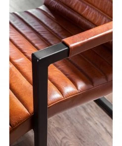 Red Living Freischwinger Stevenson (2er-Set) - Echtleder / Eisen - Cognac -Deutschland Stühle Verkaufs-Shop 1000227837 201016 13354200074 MOOD DETAILS P000000001000227837 mood