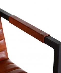 Red Living Freischwinger Stevenson (2er-Set) - Echtleder / Eisen - Cognac -Deutschland Stühle Verkaufs-Shop 1000227837 201016 13354800079 DETAILS P000000001000227837