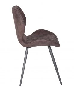 Loftscape Polsterstuhl McLean (2er-Set) - Microfaser / Stahl - Vintage Dunkelbraun -Deutschland Stühle Verkaufs-Shop 1000228921 201104 15385600057 DETAILS P000000001000228921