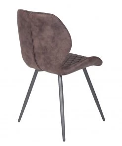 Loftscape Polsterstuhl McLean (2er-Set) - Microfaser / Stahl - Vintage Dunkelbraun -Deutschland Stühle Verkaufs-Shop 1000228921 201104 15385600058 DETAILS P000000001000228921