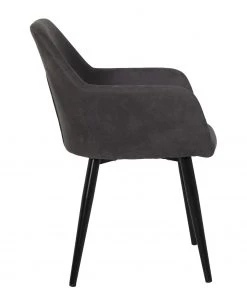 Loftscape Armlehnenstuhl Trappe (2er-Set) - Microfaser / Stahl - Anthrazit 11 Loftscape Armlehnenstuhl Trappe (2er-Set) - Microfaser / Stahl - Anthrazit -Deutschland Stühle Verkaufs-Shop 1000228923 201104 15385600073 DETAILS P000000001000228923