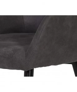 Loftscape Armlehnenstuhl Trappe (2er-Set) - Microfaser / Stahl - Anthrazit 14 Loftscape Armlehnenstuhl Trappe (2er-Set) - Microfaser / Stahl - Anthrazit -Deutschland Stühle Verkaufs-Shop 1000228923 201104 15385600076 DETAILS P000000001000228923