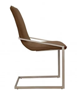 Loftscape Freischwinger Lezan II (2er-Set) - Samt / Eisen - Camel -Deutschland Stühle Verkaufs-Shop 1000229598 201104 14090800117 DETAILS P000000001000229598