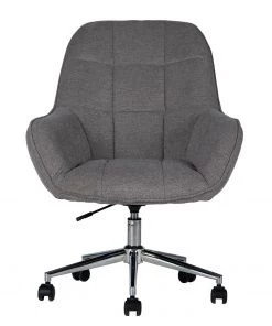 Furnitive Bürostuhl Valady II - Microfaser / Eisen - Grau / Chrom -Deutschland Stühle Verkaufs-Shop 1000230741 220322 030 DETAILS P000000001000230741