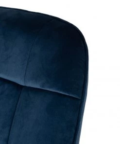 Furnitive Bürostuhl Valady I - Samt / Eisen - Blau / Schwarz -Deutschland Stühle Verkaufs-Shop 1000230746 220322 033 DETAILS P000000001000230746