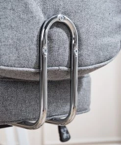 Furnitive Bürostuhl Orlu II - Webstoff / Eisen - Hellgrau / Chrom 20 Furnitive Bürostuhl Orlu II - Webstoff / Eisen - Hellgrau / Chrom -Deutschland Stühle Verkaufs-Shop 1000230748 220328 032 DETAILS P000000001000230748