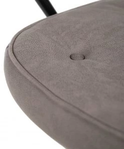 Furnitive Bürostuhl Orlu I - Microfaser / Eisen - Vintage Taupe / Schwarz -Deutschland Stühle Verkaufs-Shop 1000230752 220322 036 DETAILS P000000001000230752