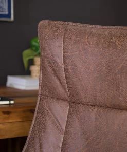 Furnitive Chefsessel Wisdom - Microfaser / Kunststoff - Vintage Braun / Schwarz -Deutschland Stühle Verkaufs-Shop 1000230753 220624 025 MOOD DETAILS P000000001000230753 mood