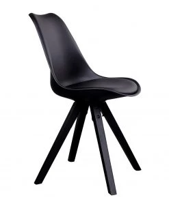 Norrwood Esszimmerstuhl Trebes I (2er-Set) - Kunststoff / Gummibaum massiv - Schwarz / Schwarz -Deutschland Stühle Verkaufs-Shop 1000231008 201125 16492100016 DETAILS P000000001000231008