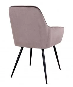 Loftscape Armlehnenstuhl Pierry II (2er-Set) - Samt / Stahl - Taupe -Deutschland Stühle Verkaufs-Shop 1000231020 201125 16492500110 DETAILS P000000001000231020