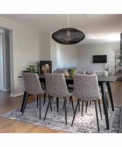 Loftscape Polsterstuhl Ormoy III (2er-Set) - Webstoff / Stahl - Grau / Schwarz 12 Loftscape Polsterstuhl Ormoy III (2er-Set) - Webstoff / Stahl - Grau / Schwarz -Deutschland Stühle Verkaufs-Shop 1000231026 201125 16492700154 MOOD DETAILS P000000001000231026 mood