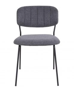 Loftscape Polsterstuhl Muel I (2er-Set) - Webstoff / Stahl - Grau -Deutschland Stühle Verkaufs-Shop 1000231042 201125 16493200274 DETAILS P000000001000231042