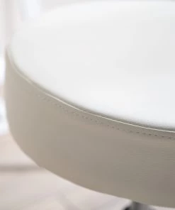 Furnitive Drehhocker Leek - Kunstleder / Metall - Weiß -Deutschland Stühle Verkaufs-Shop 1000231308 220328 032 DETAILS P000000001000231308