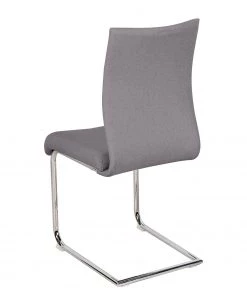 Loftscape Freischwinger Lunery I (2er-Set) - Webstoff / Stahl - Grau -Deutschland Stühle Verkaufs-Shop 1000233974 210108 13100300291 DETAILS P000000001000233974