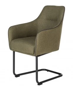 Fredriks Freischwinger Luzille - Olivgrün