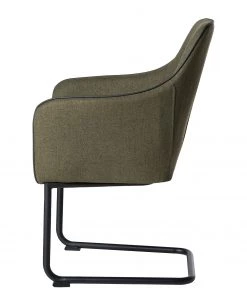 Fredriks Freischwinger Luzille - Olivgrün -Deutschland Stühle Verkaufs-Shop 1000234575 210811 11595800003 DETAILS P000000001000234575