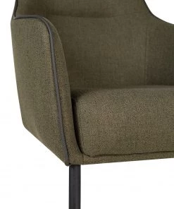Fredriks Freischwinger Luzille - Olivgrün -Deutschland Stühle Verkaufs-Shop 1000234575 210811 11595800005 DETAILS P000000001000234575