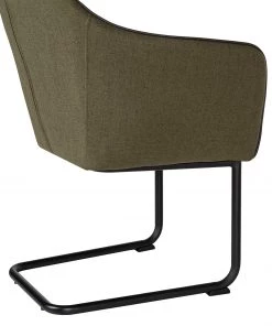 Fredriks Freischwinger Luzille - Olivgrün -Deutschland Stühle Verkaufs-Shop 1000234575 210811 11595800008 DETAILS P000000001000234575