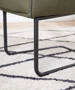 Fredriks Freischwinger Luzille - Olivgrün -Deutschland Stühle Verkaufs-Shop 1000234575 210929 085543000055 DETAILS P000000001000234575