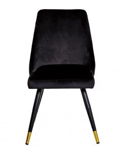 Jack & Alice Polsterstuhl Loix (2er-Set) - Samt / Stahl - Schwarz -Deutschland Stühle Verkaufs-Shop 1000234601 210115 12513500041 DETAILS P000000001000234601