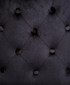 Jack & Alice Polsterstuhl Loix (2er-Set) - Samt / Stahl - Schwarz -Deutschland Stühle Verkaufs-Shop 1000234601 210115 12513500045 DETAILS P000000001000234601