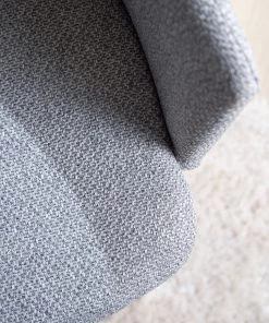 Mørteens Armlehnenstuhl Publier - Webstoff / Stahl - Grau meliert / Schwarz -Deutschland Stühle Verkaufs-Shop 1000235393 220524 032 DETAILS P000000001000235393