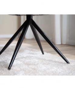 Mørteens Armlehnenstuhl Publier - Webstoff / Stahl - Grau meliert / Schwarz -Deutschland Stühle Verkaufs-Shop 1000235393 220524 033 DETAILS P000000001000235393